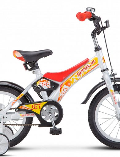 Велосипед 14"STELS JET ( 8.5 Белый/красный )