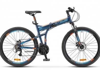 Велосипед 26" STELS Pilot-950 MD (17,5" Тёмно-синий)