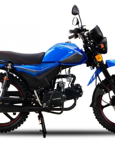 Мопед ROCKOT ALPHA OFFROAD M-12 (синий глянцевый)