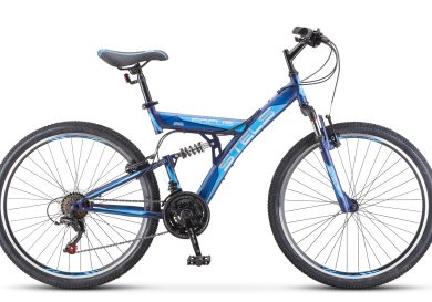 Велосипед 26" STELS Focus V (18" Темно-синий/синий)