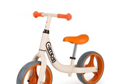 Беговел Gimpel 12 ALU ( оранжевый/белый )