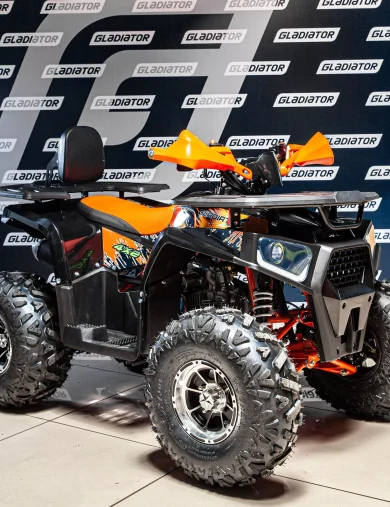 Комплект для сборки квадроцикла ( оранжевый ) GLADIATOR G125 LUX