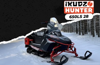 Снегоход Ikudzo Hunter Expert 650LS, 28 л.с., склизовая подвеска