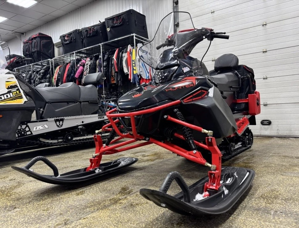 Снегоход Ikudzo Hunter Expert 650LS, 28 л.с., склизовая подвеска — изображение 5