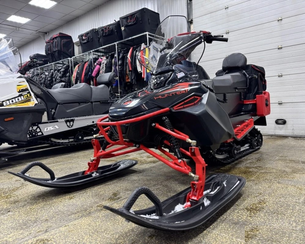 Снегоход Ikudzo Hunter Expert 650LS, 28 л.с., склизовая подвеска — изображение 6