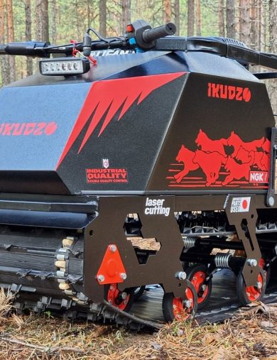 Мотобуксировщик IKUDZO K15 Dinkin, 1450/500 мм