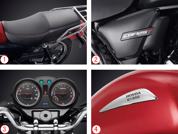Мотоцикл дорожный Honda CBF125T — изображение 3