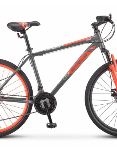 Велосипед 26" STELS Navigator-500 D (20" Серый/красный)