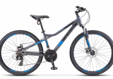 Велосипед 26" STELS Navigator-610 MD (14" Антрацитовый/Синий)