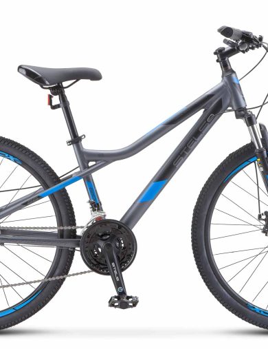 Велосипед 26" STELS Navigator-610 MD (14" Антрацитовый/Синий)