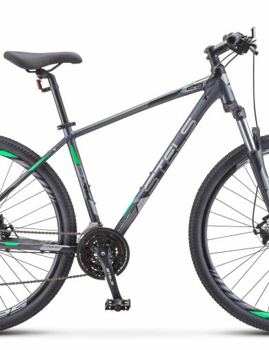 Велосипед 29"STELS Navigator-930 MD ( 16.5" Антрацитовый/зелёный )