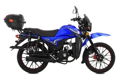 Мопед Rockot Alpha Comphort, белый/синий глянцевый