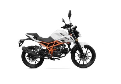 Мопед Rockot Alpha Restyle, белый/оранжевый