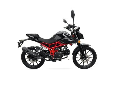 Мопед Rockot Alpha Restyle, черный/красный