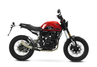 Мотоцикл дорожный Rockot Scrambler, красный