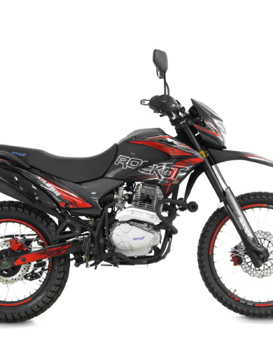 Мотоцикл эндуро ROCKOT XR250 (красный/черный, 21/18, ЭПТС)