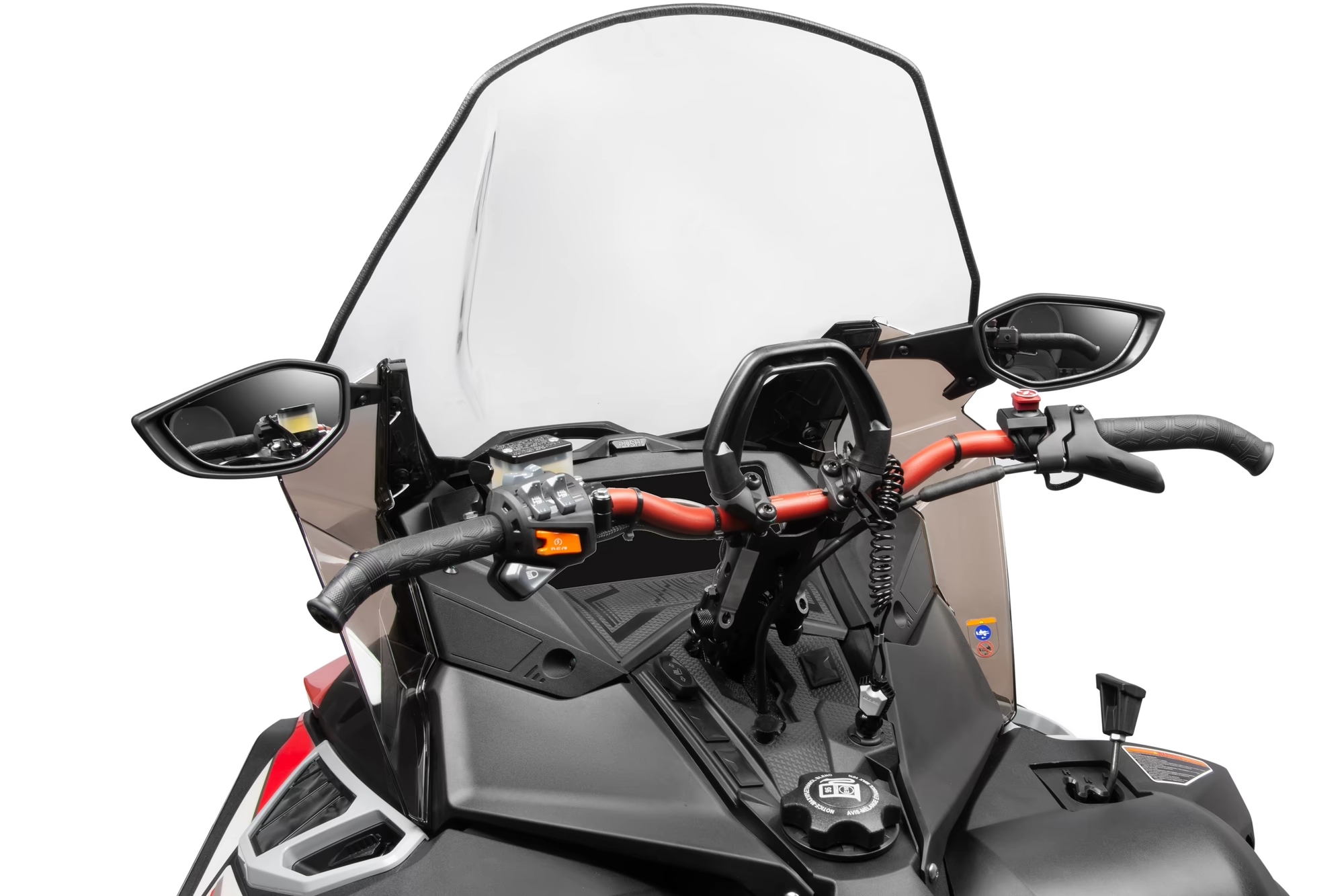 Снегоход Aodes Snowcross 1000 SWT 600 мм LCD, черный — изображение 5