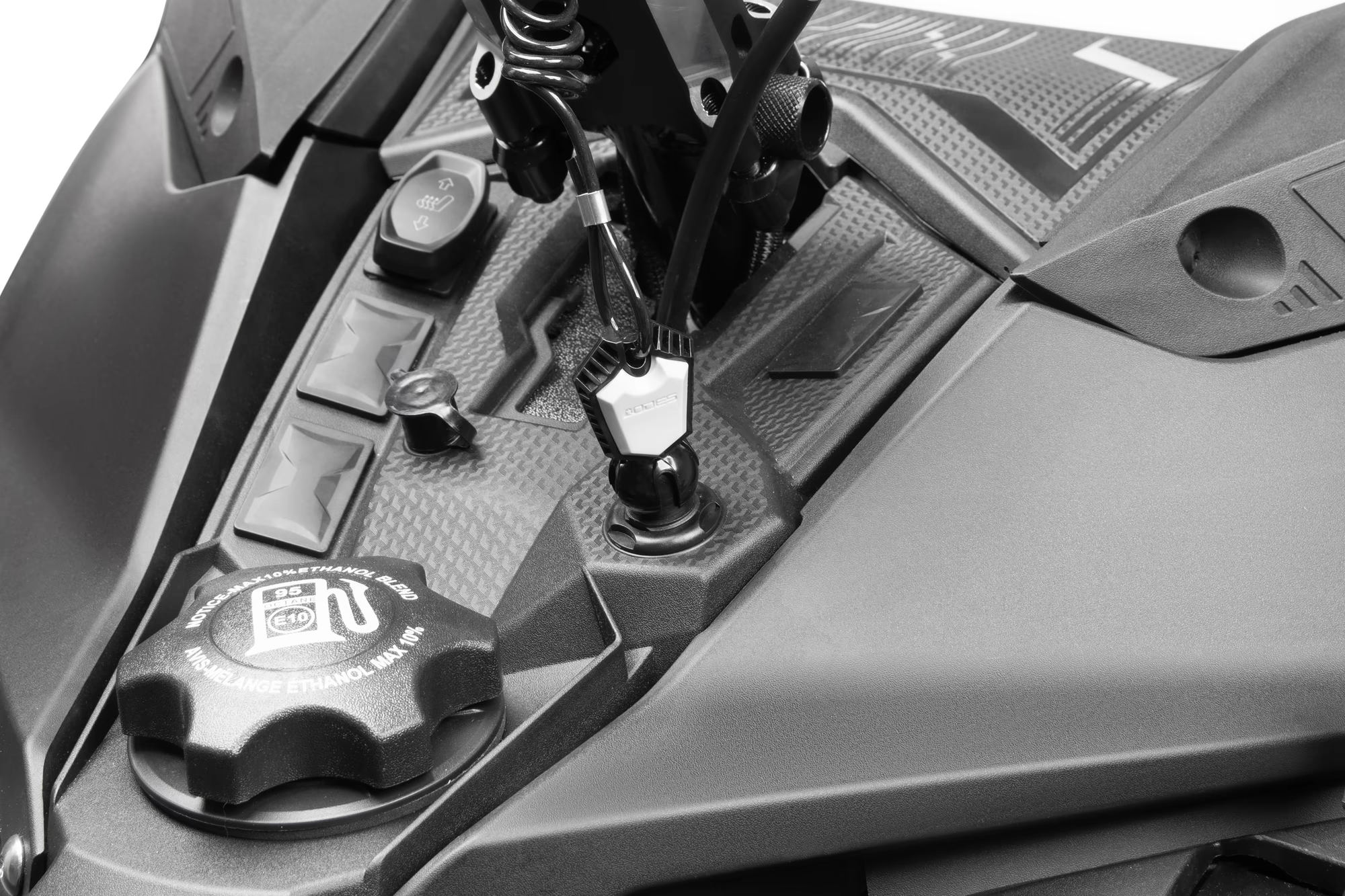 Снегоход Aodes Snowcross 1000 SWT 600 мм LCD, черный — изображение 7