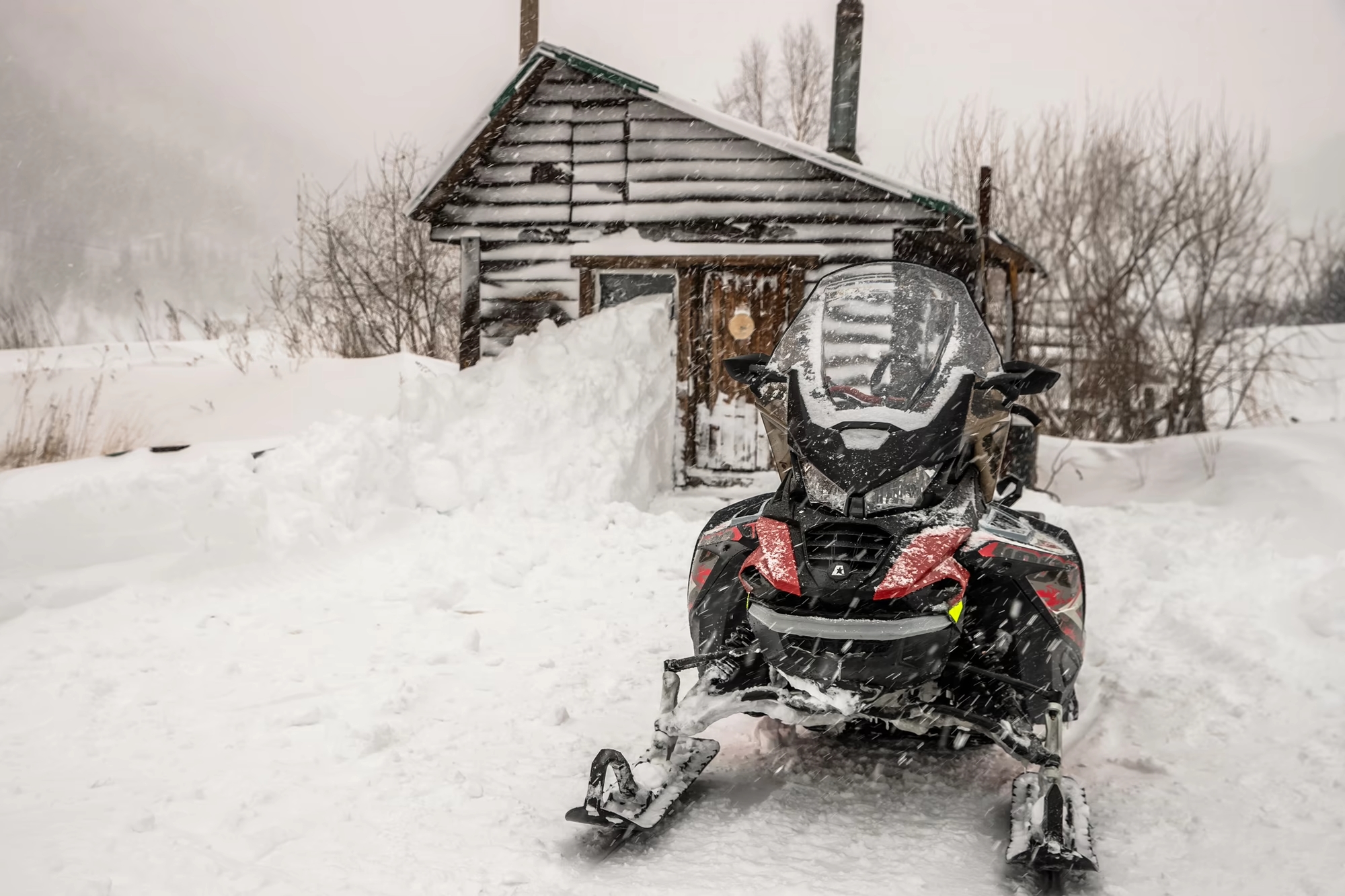 Снегоход Aodes Snowcross 1000 SWT 600 мм LCD, черный — изображение 10