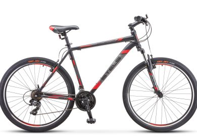Велосипед 27.5" STELS Navigator- 700 MD (19" Черный/красный)