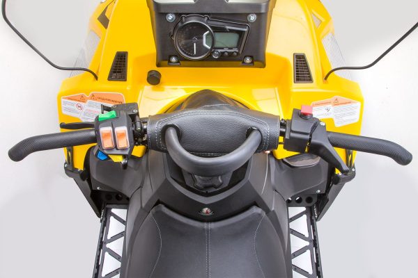 Снегоход Stels Viking SV800T Lux, желтый/черный — изображение 8