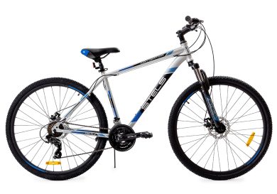 Велосипед 29" STELS Navigator-900MD (21" Серебристый/Синий )