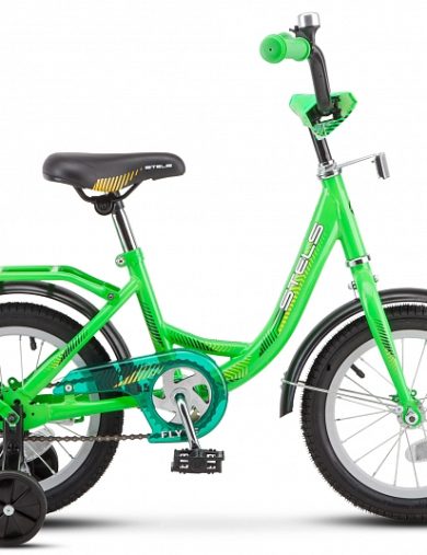 Велосипед 14"STELS Flyte ( 9.5"Зеленый )