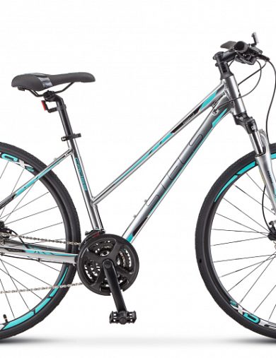 Велосипед 28" STELS Cross-150 D Lady ( 20" Хром)
