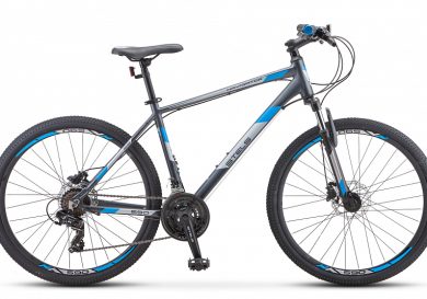 Велосипед 26" STELS Navigator-590 MD (20" Серый/синий )