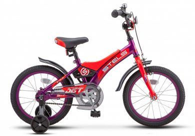 Велосипед 16"STELS JET ( 9"Фиолетовый/оранжевый)